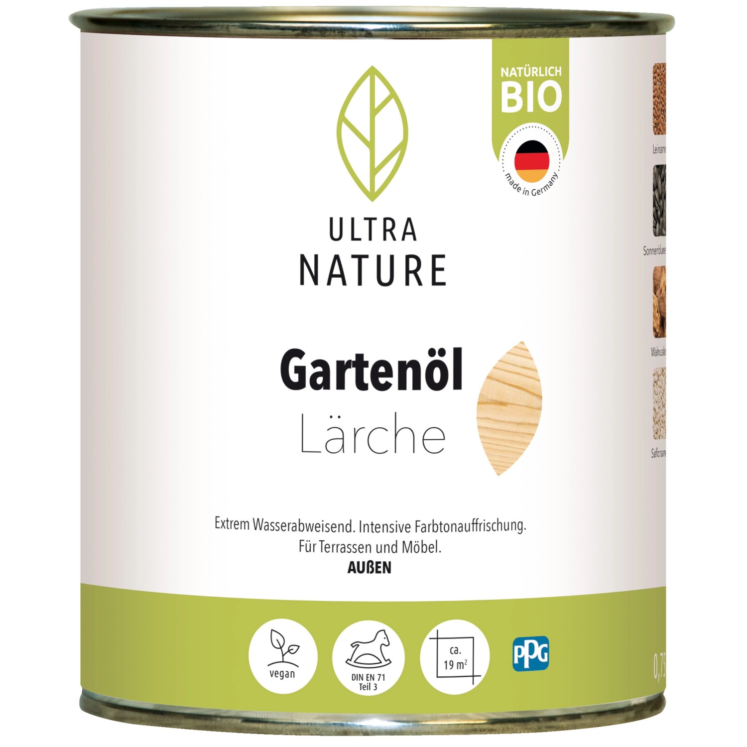 Ultra Nature BIO Gartenöl Lärche 0,75 l