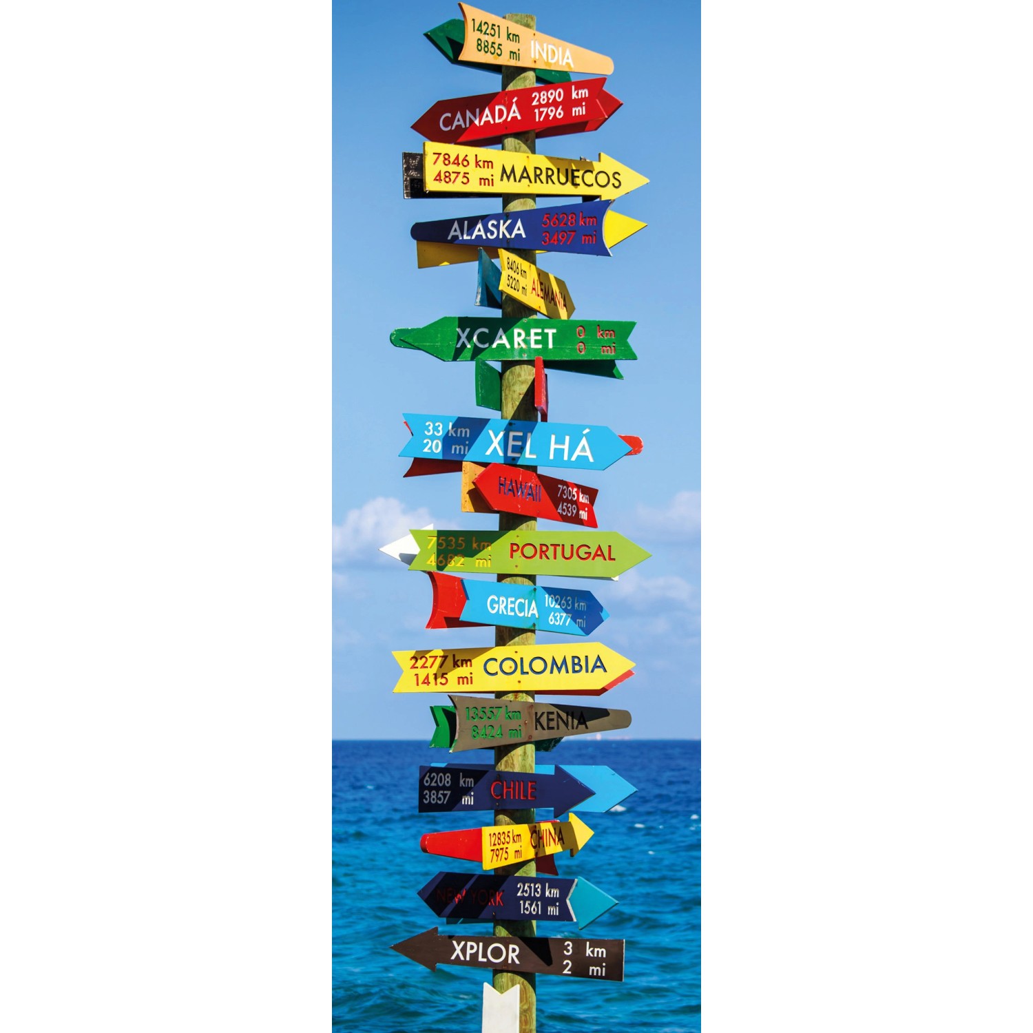 Komar Fototapete Vlies Donde 100 x 280 cm