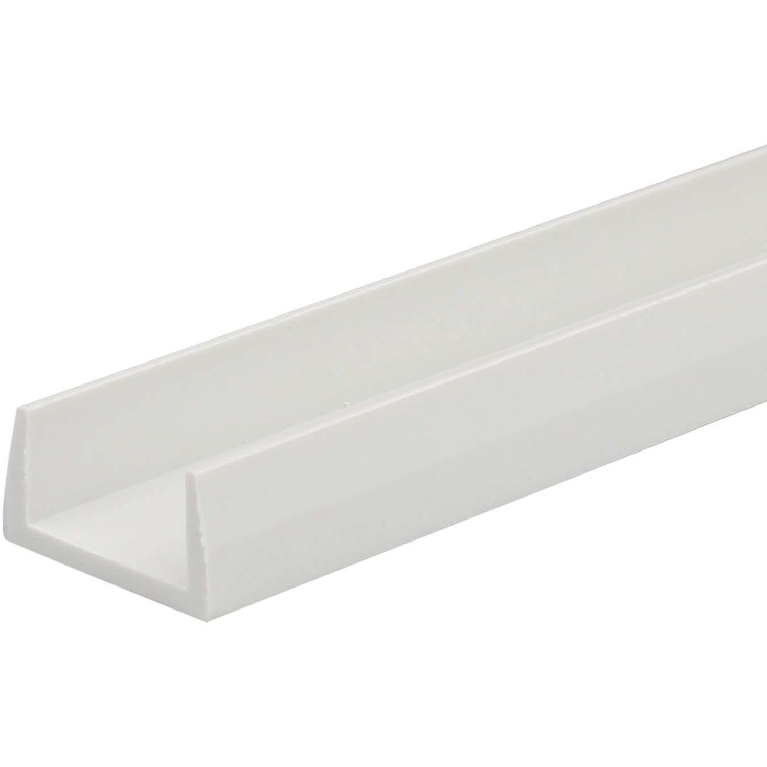 Arcansas U-Profil PVC 10 mm x 10 mm x 1.000 mm