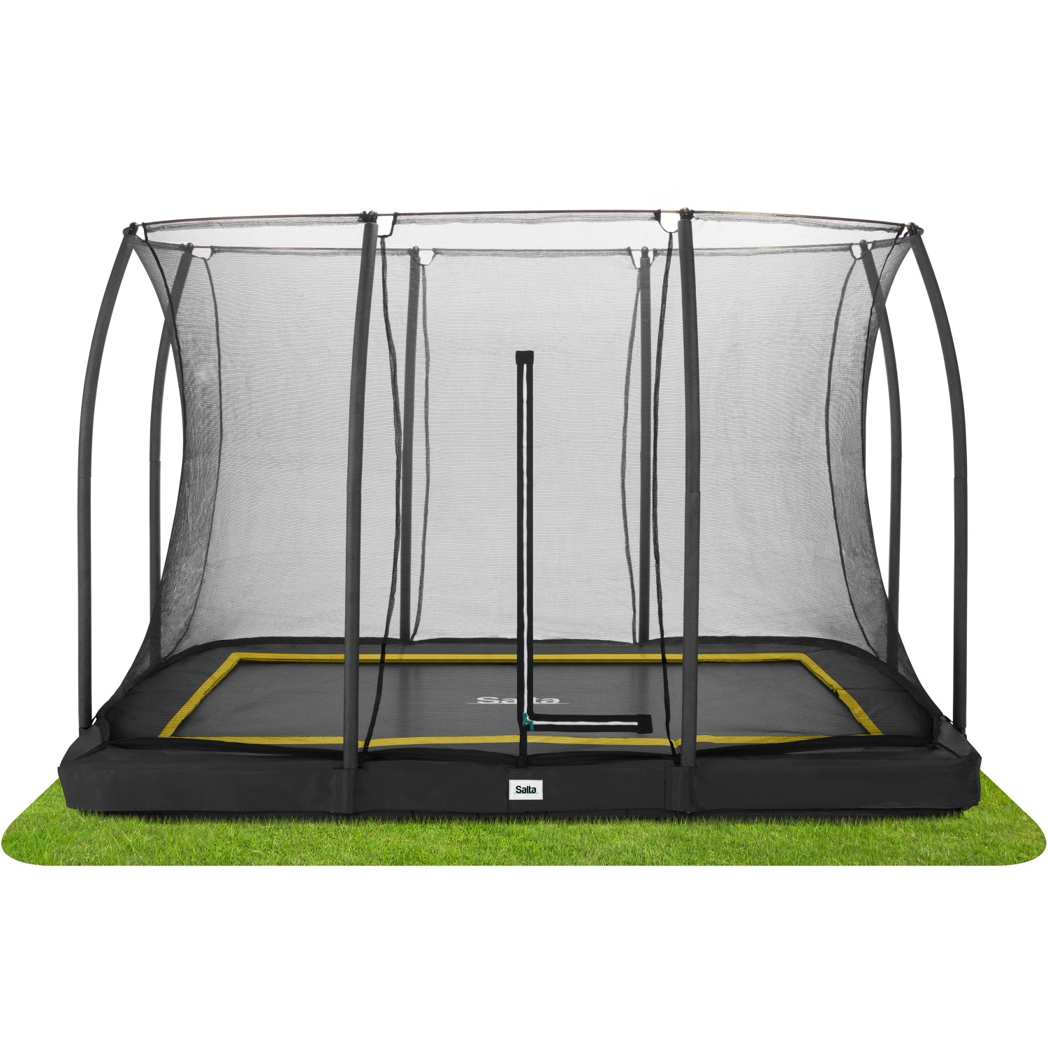 Salta Trampolin Comfort Edition Ground 305 cm x 214 cm Schwarz