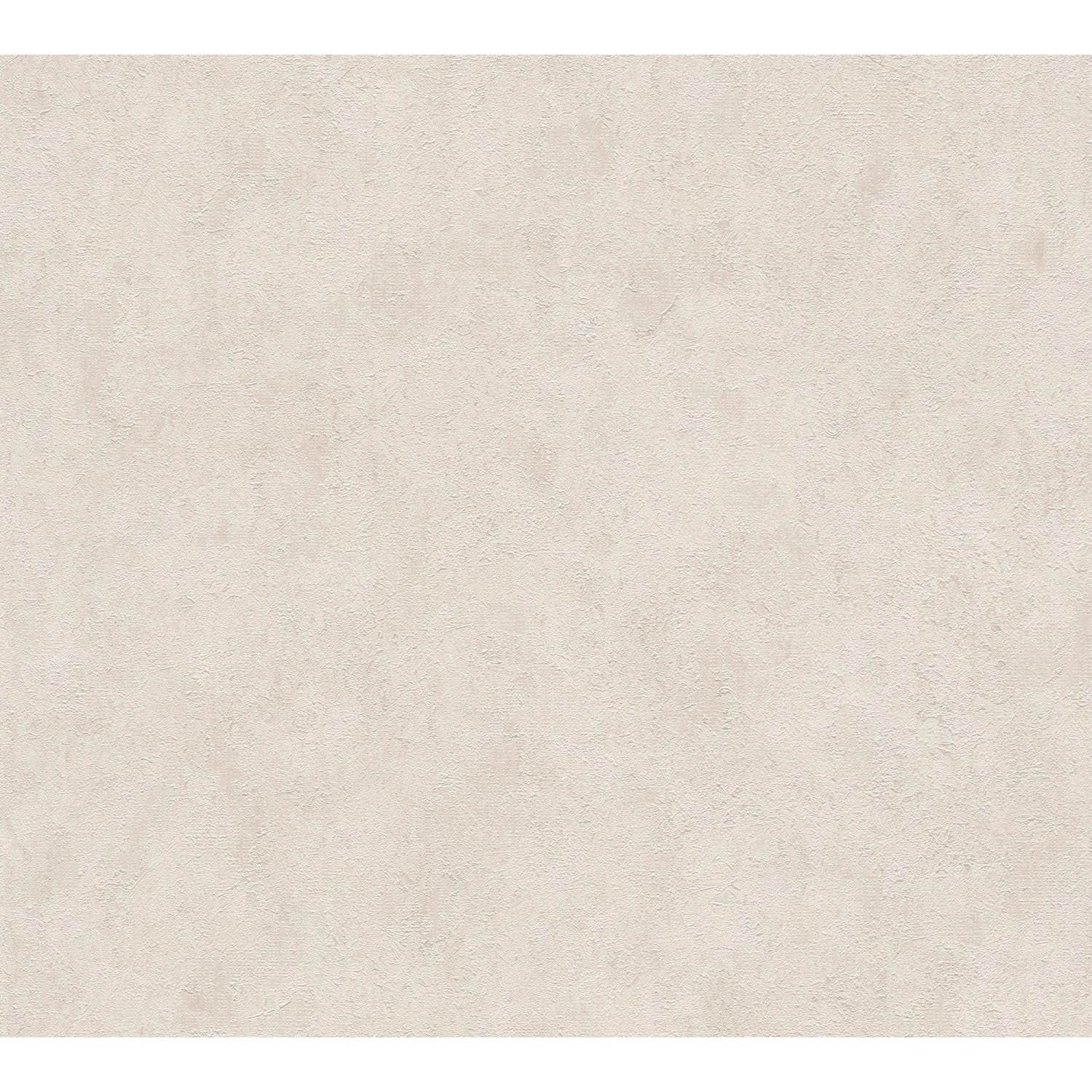 A.S. Creation Vliestapete Uni Putzoptik 10,05 m x 0,53 m Creme-Weiß FSC®