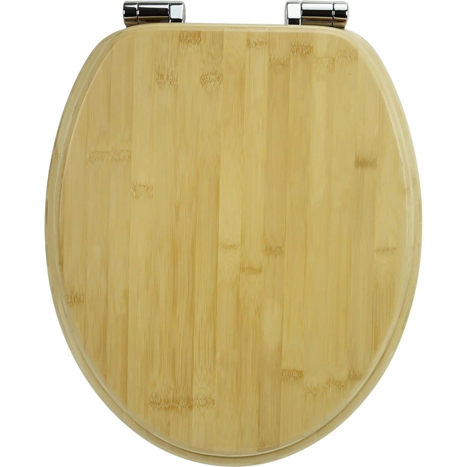 Sanfino Bambus WC Sitz Brown Toilettendeckel mit Absenkautomatik aus Bambus