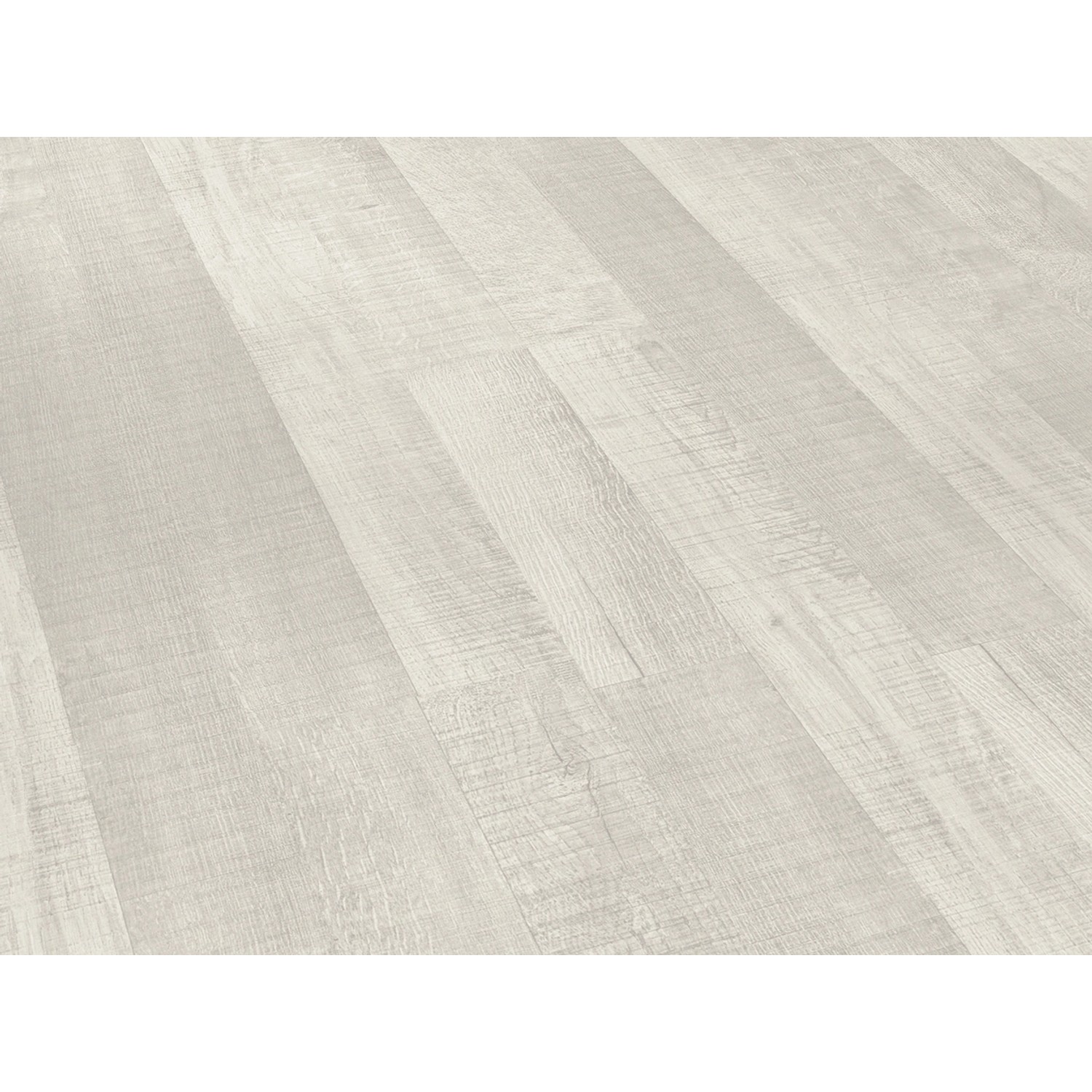 Parador Laminatmuster Basic 200 Eiche sägerau weiß Schiffsboden