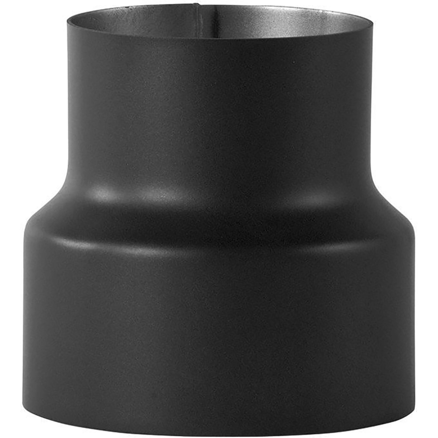 Bertrams Übergangsstück für Ofen Schwarz 130W-150E