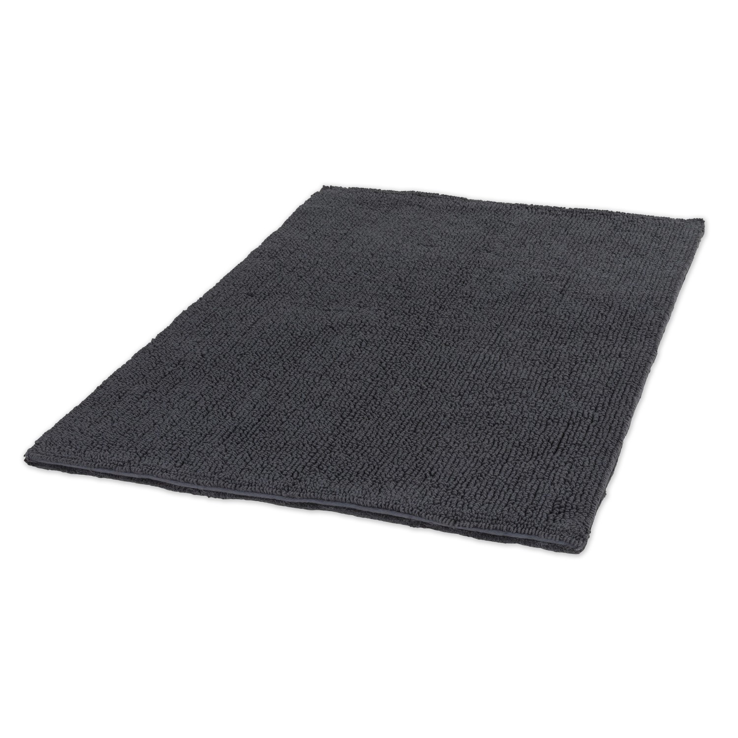 Schöner Wohnen Badteppich Bahamas 60 cm x 90 cm Uni Anthrazit