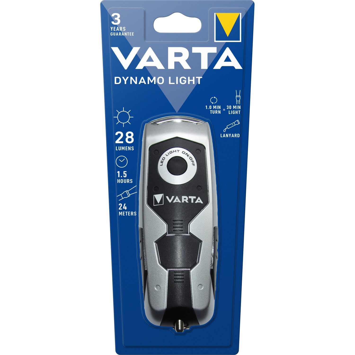 Varta Dynamo Taschenlampe