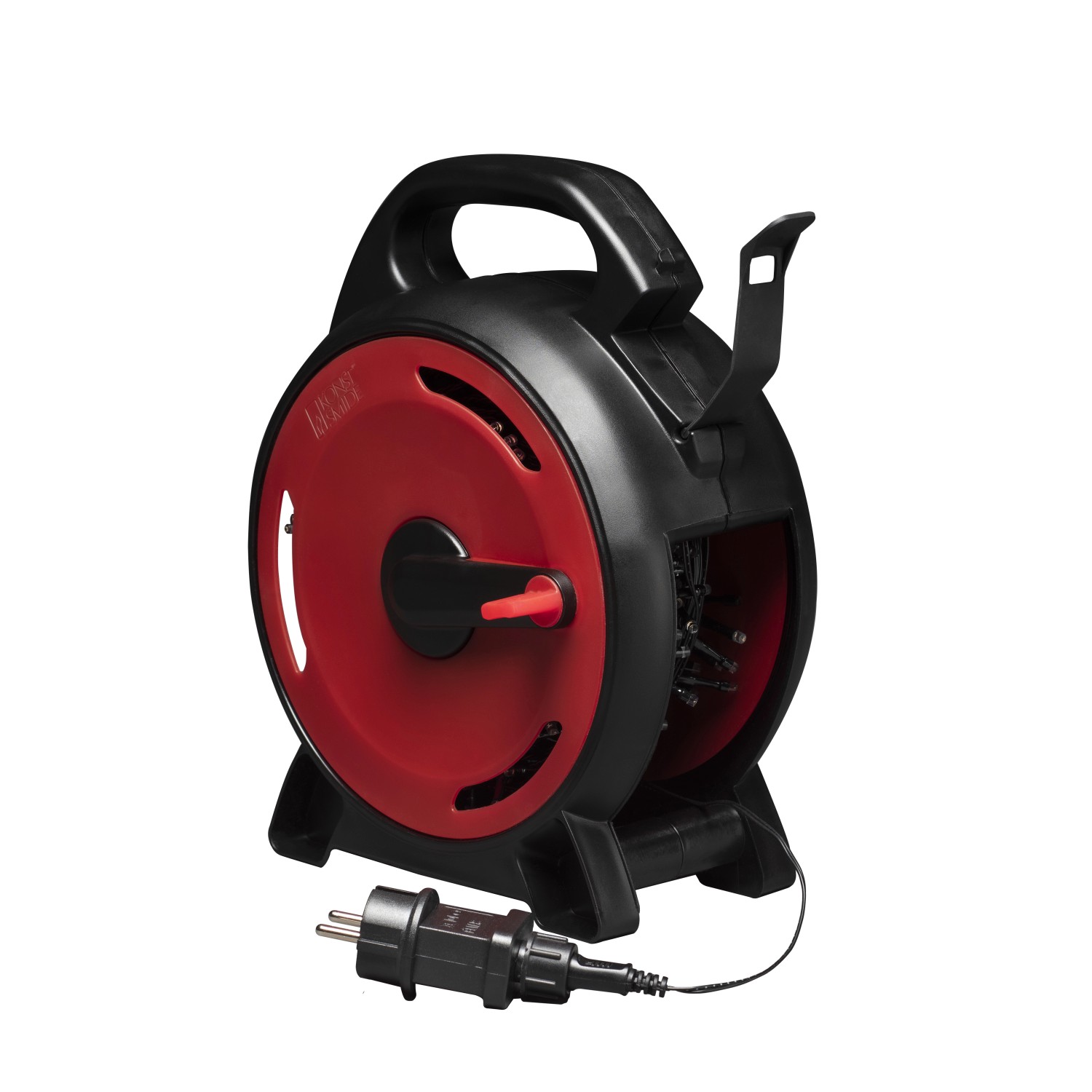 Konstsmide Micro LED Lichterkette mit Aufrollsystem 200 LEDs Warmweiß