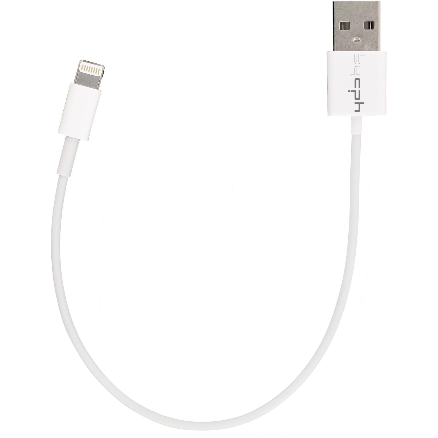 USB 2.0 Ladekabel für Apple iPod/iPhone/iPad mit Lightning Connector 0,2 m