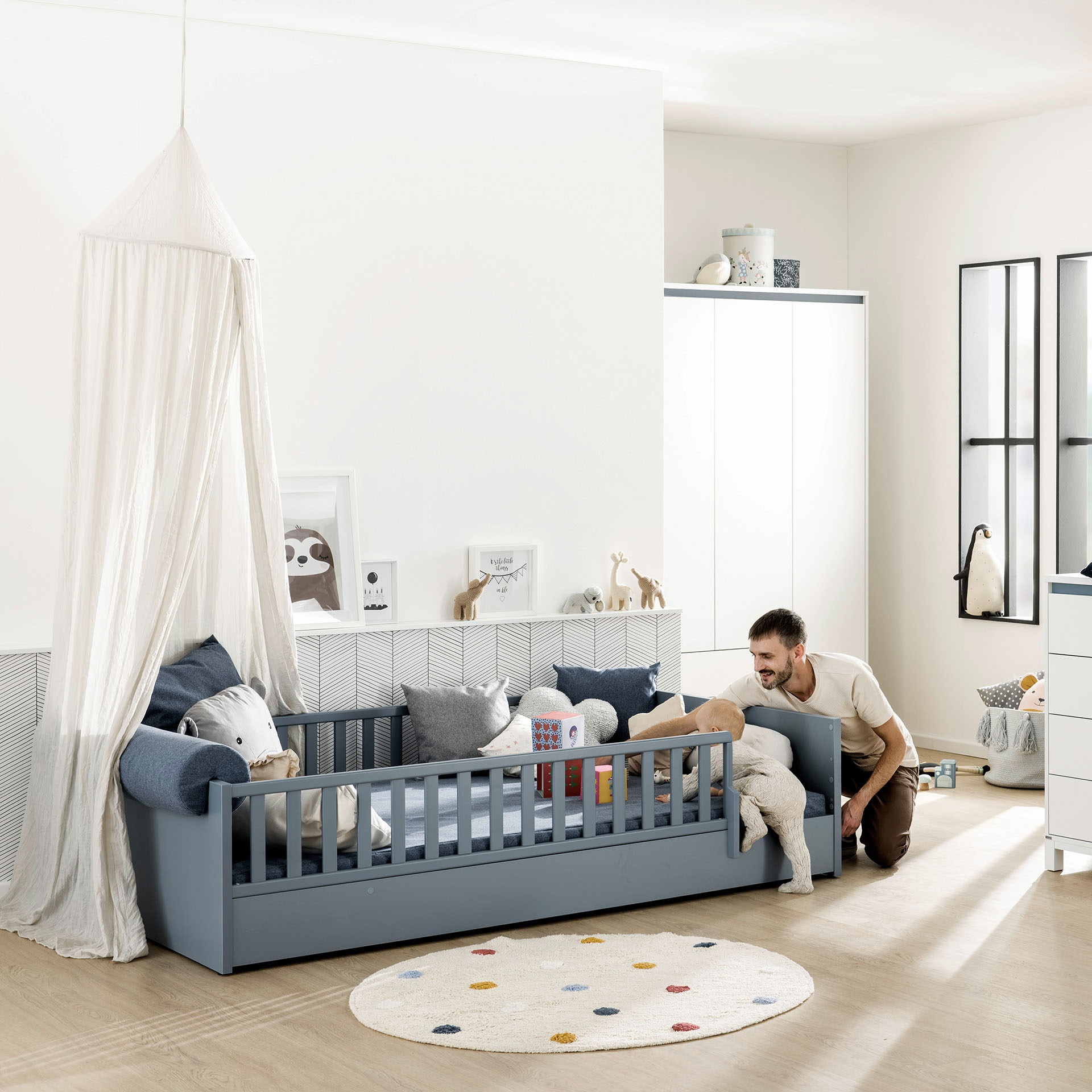 PAIDI Kinderbett »LITTLE FLO, vom Baby bis zum Teeni, in...