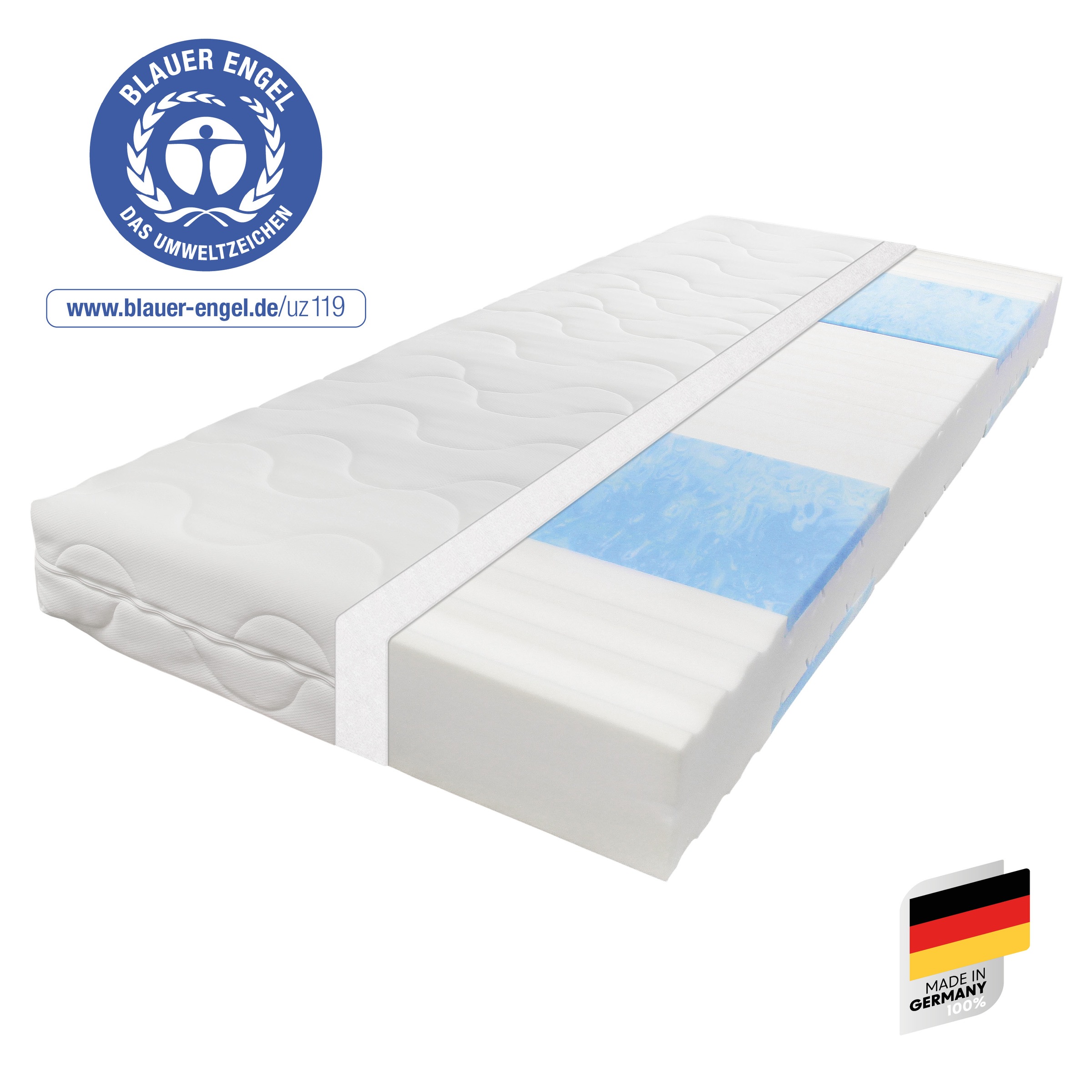 Beco Kaltschaummatratze »Blue Vision, Matratze in 90x200...