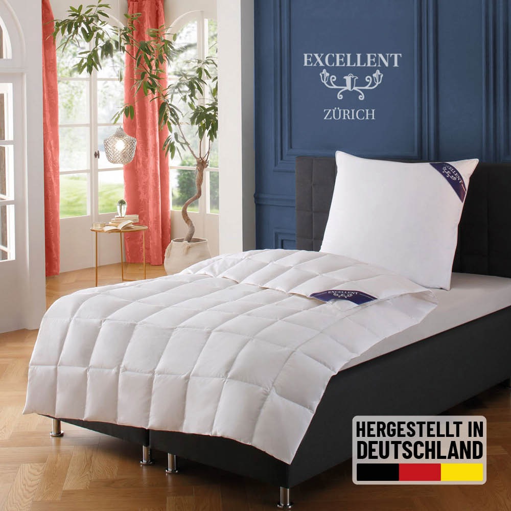 Excellent Daunenbettdecke »Zürich, Bettdecke normal mit...