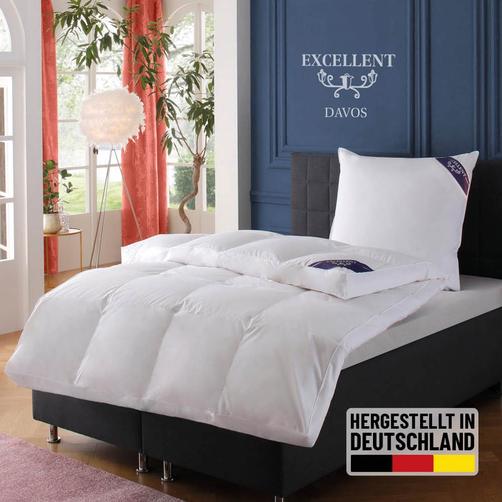 Excellent Gänsedaunenbettdecke »Davos, Bettdecken für...