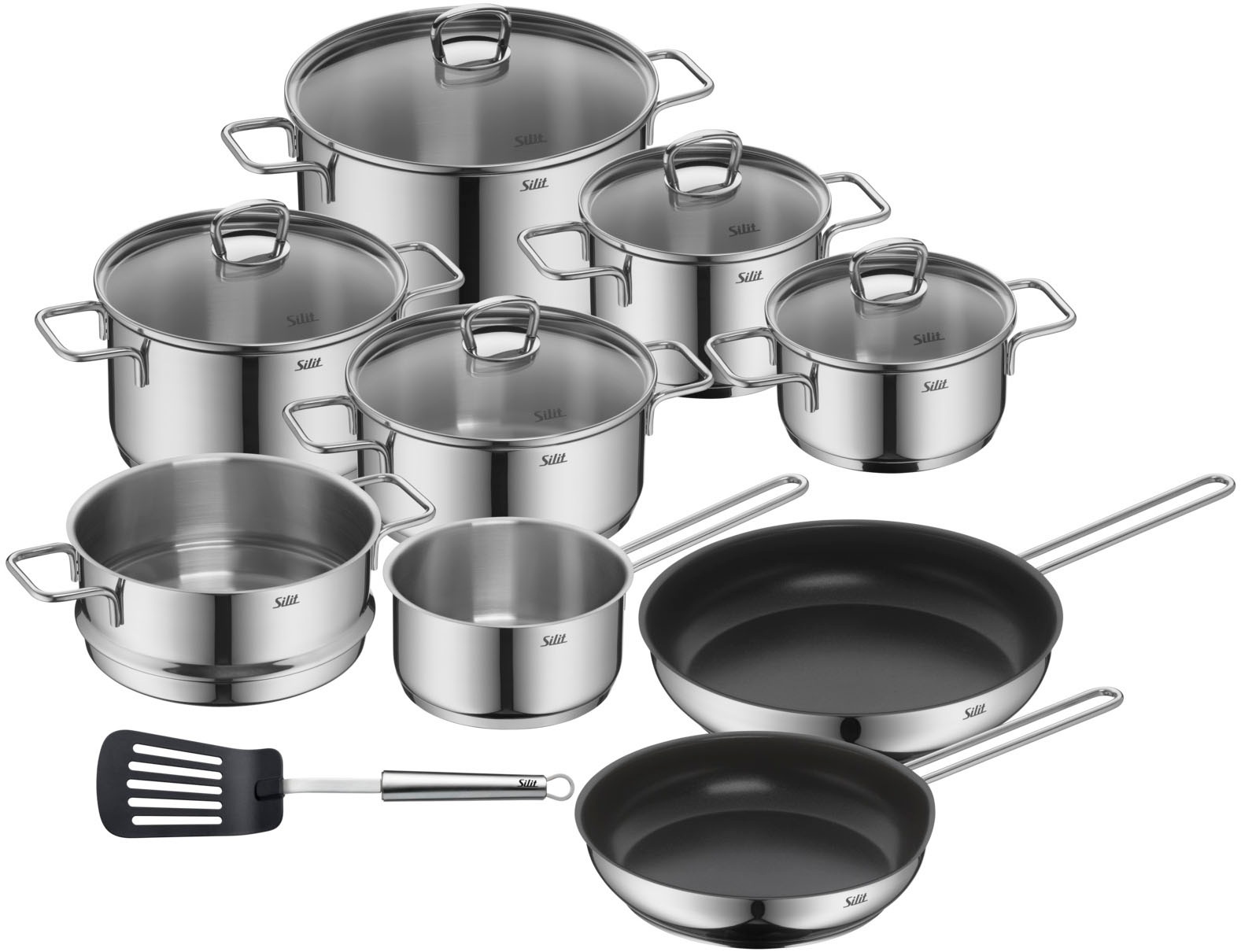 Silit Topf-Set »Alicante Induktion 10-teilig, Kochtopfset...