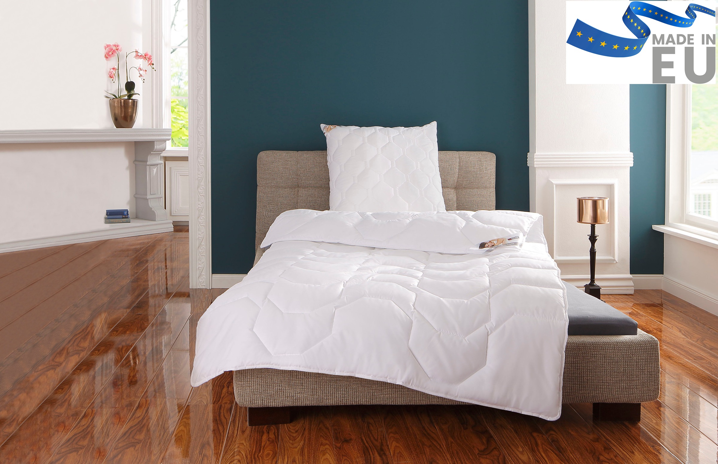 my home Microfaserbettdecke »Rike, Bettdecke 135x200 cm,...