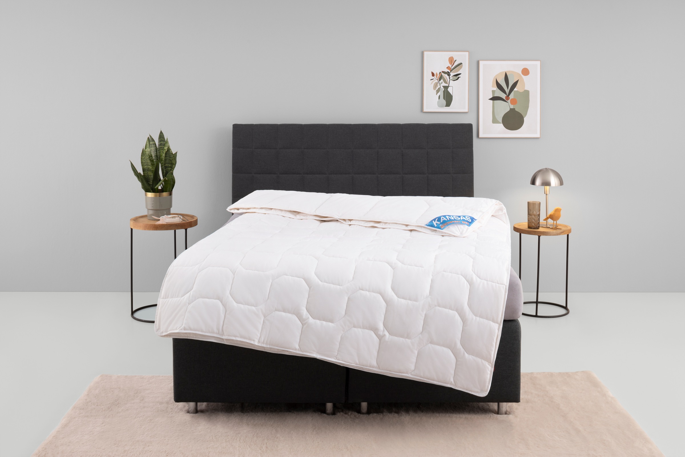 fan Baumwollbettdecke »Kansas, Bettdecken für Sommer und...