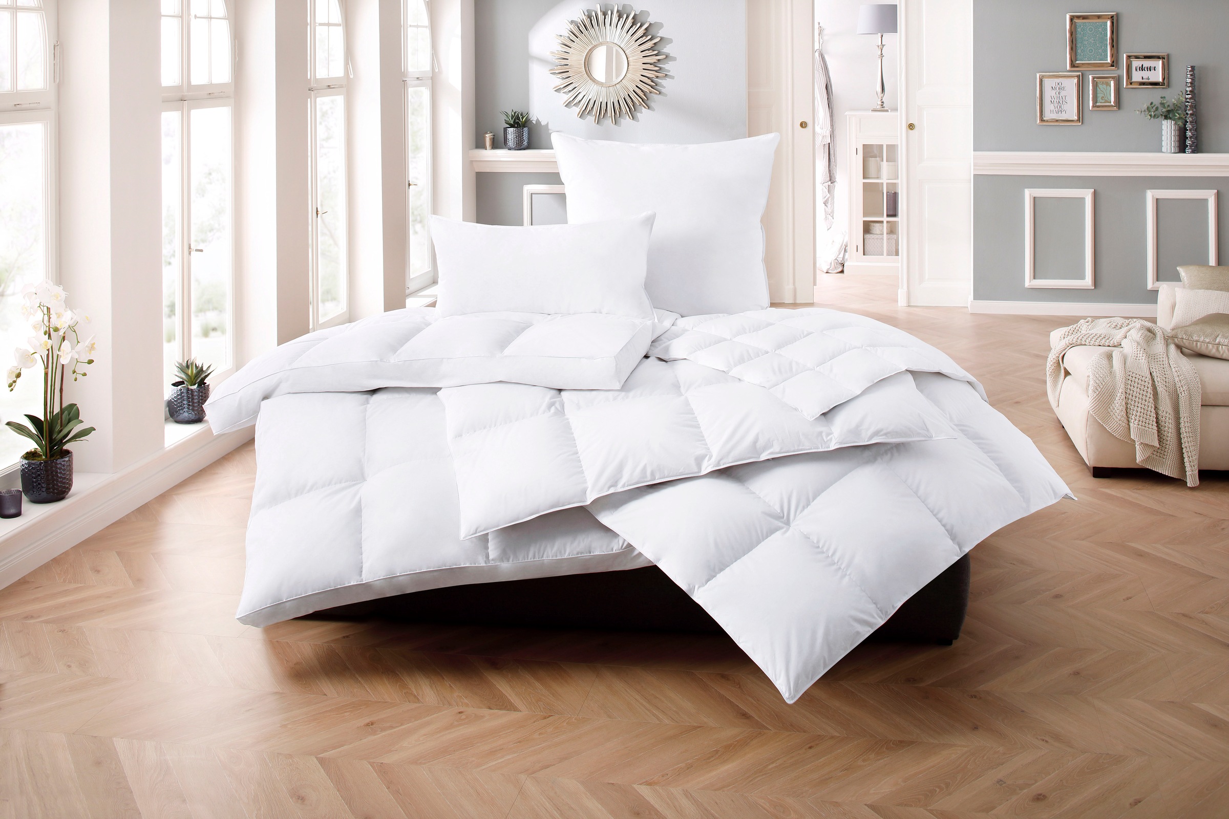 Älgdröm Daunenbettdecke »Loftet, Bettdecke 135x200,...