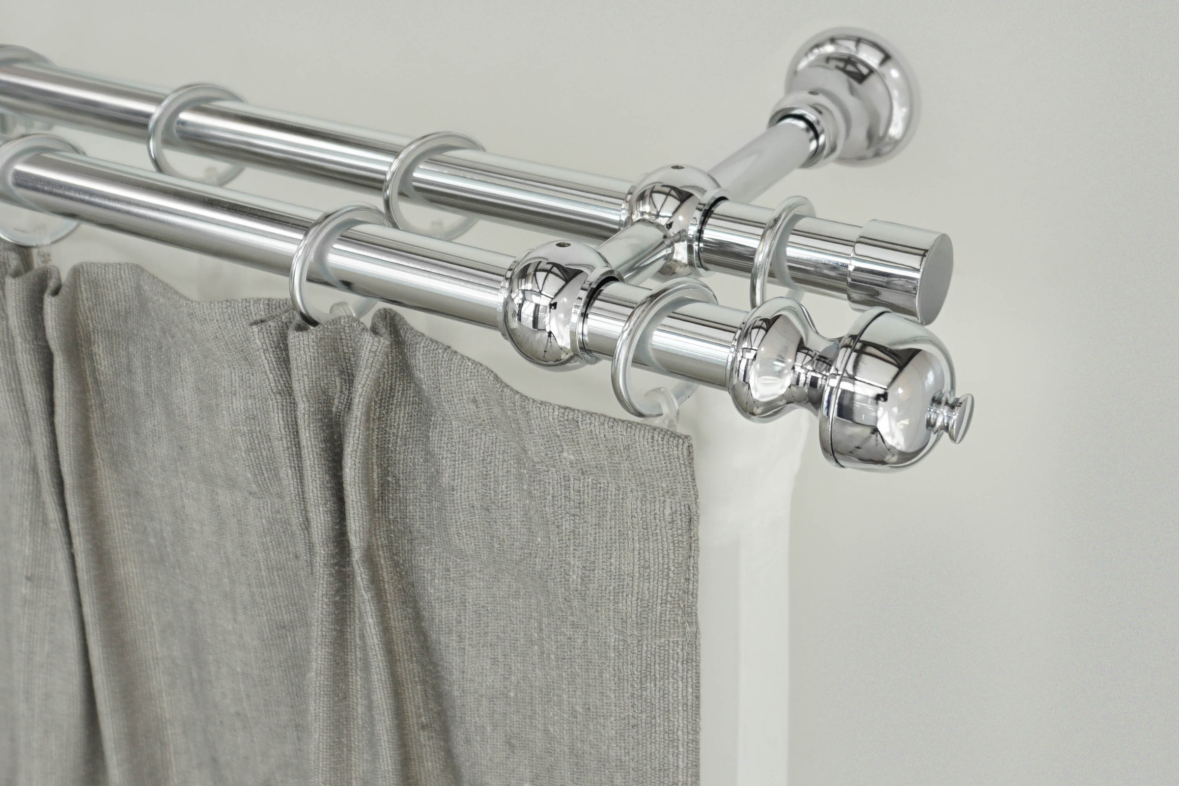 GARESA Gardinenstange »ANDREA« Ø 20 mm 2 läufig-läufig...