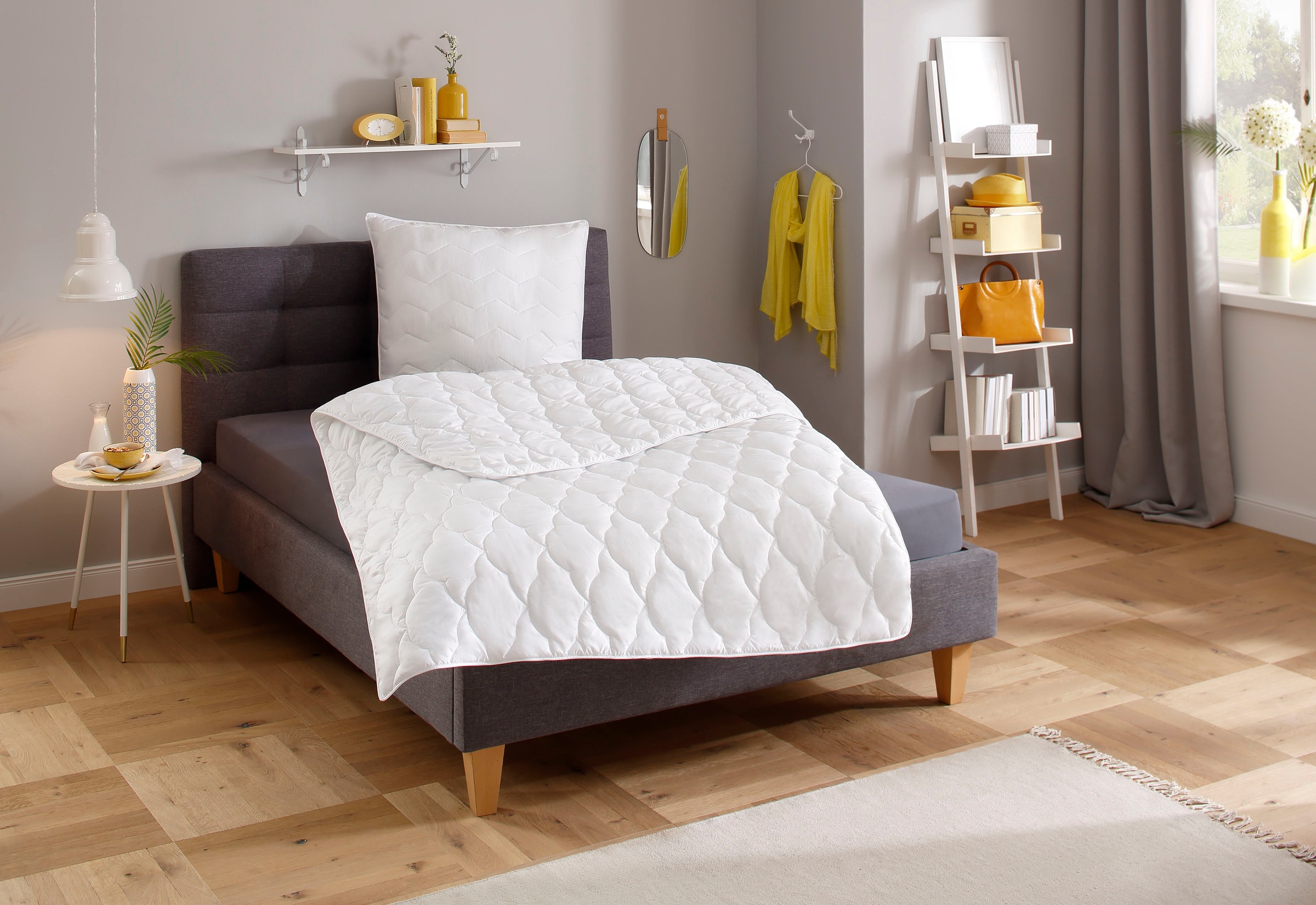 my home Microfaserbettdecke »Mondschein, Bettdecke...