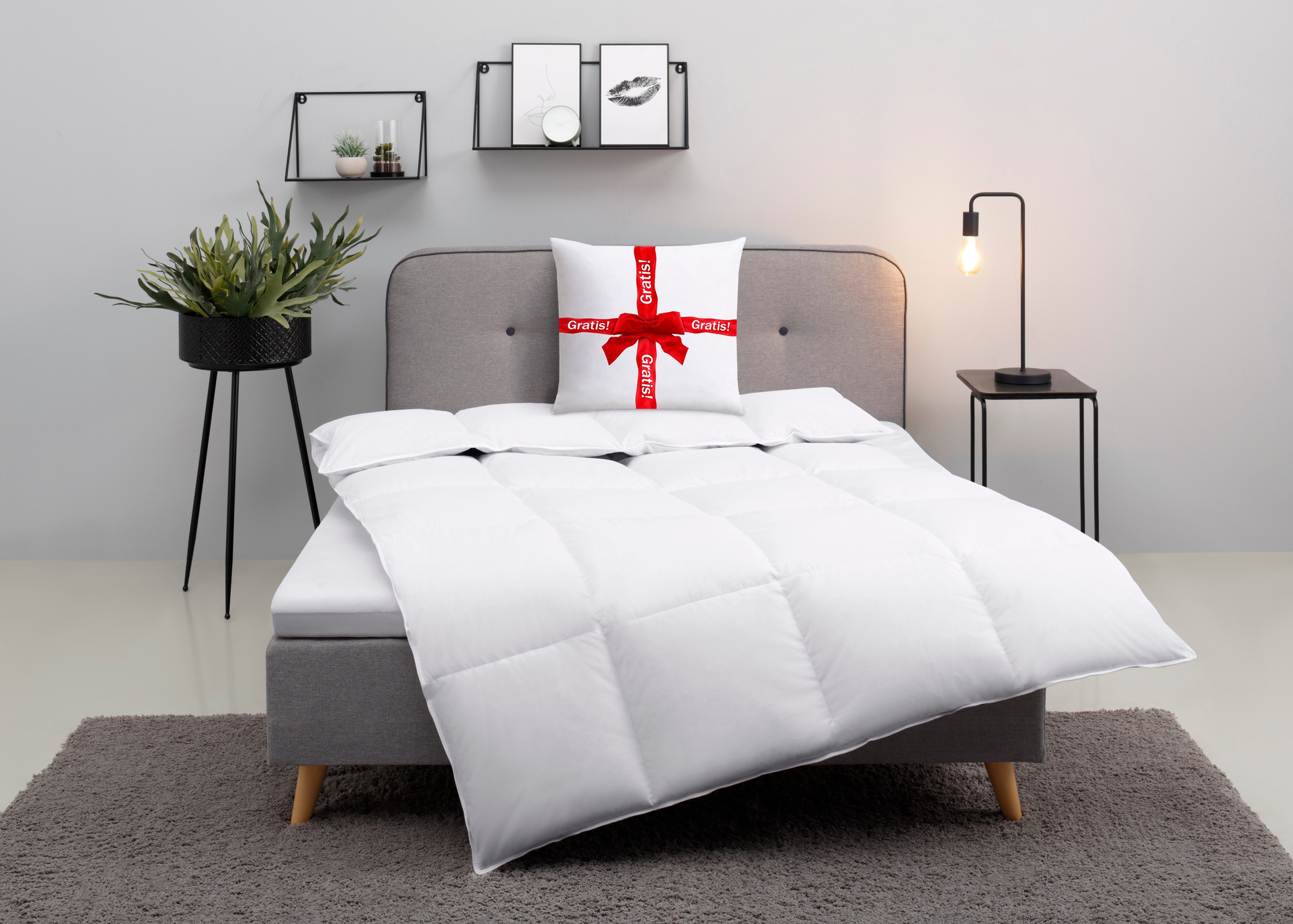 my home Daunenbettdecke »Cavanelle, Bettdecke in 135x200...