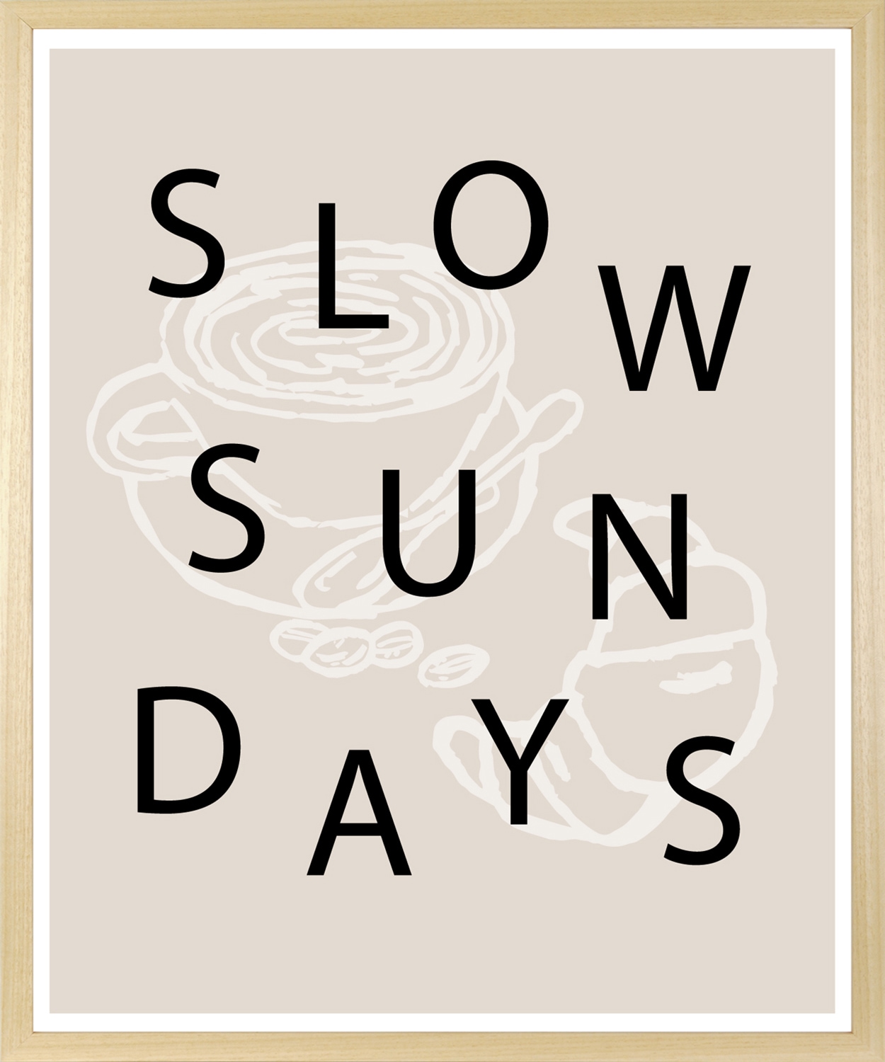 s.Oliver Bild mit Rahmen »Kaffee & Croissants« Essen...