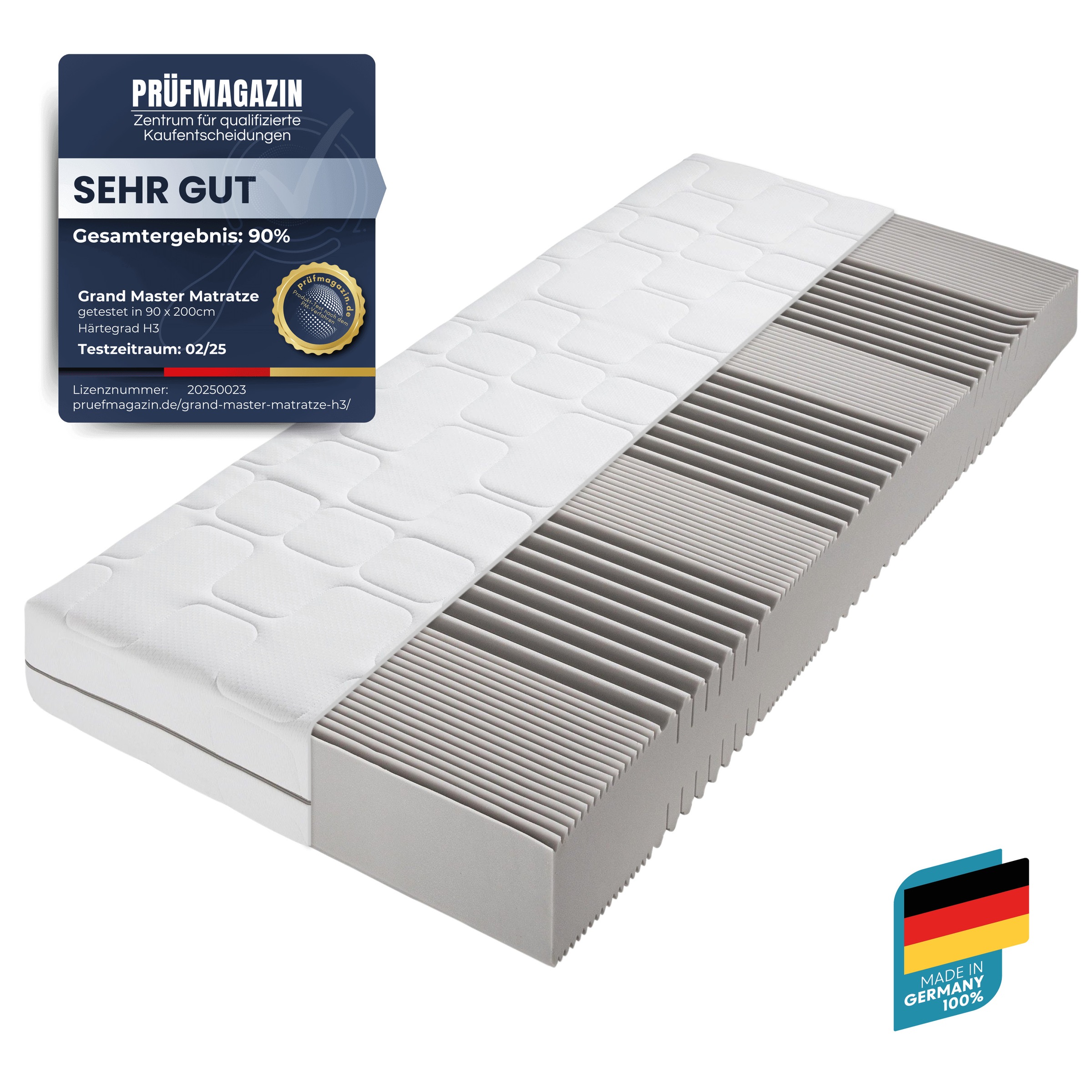 Beco Komfortschaummatratze »Grand Master, Matratze in...