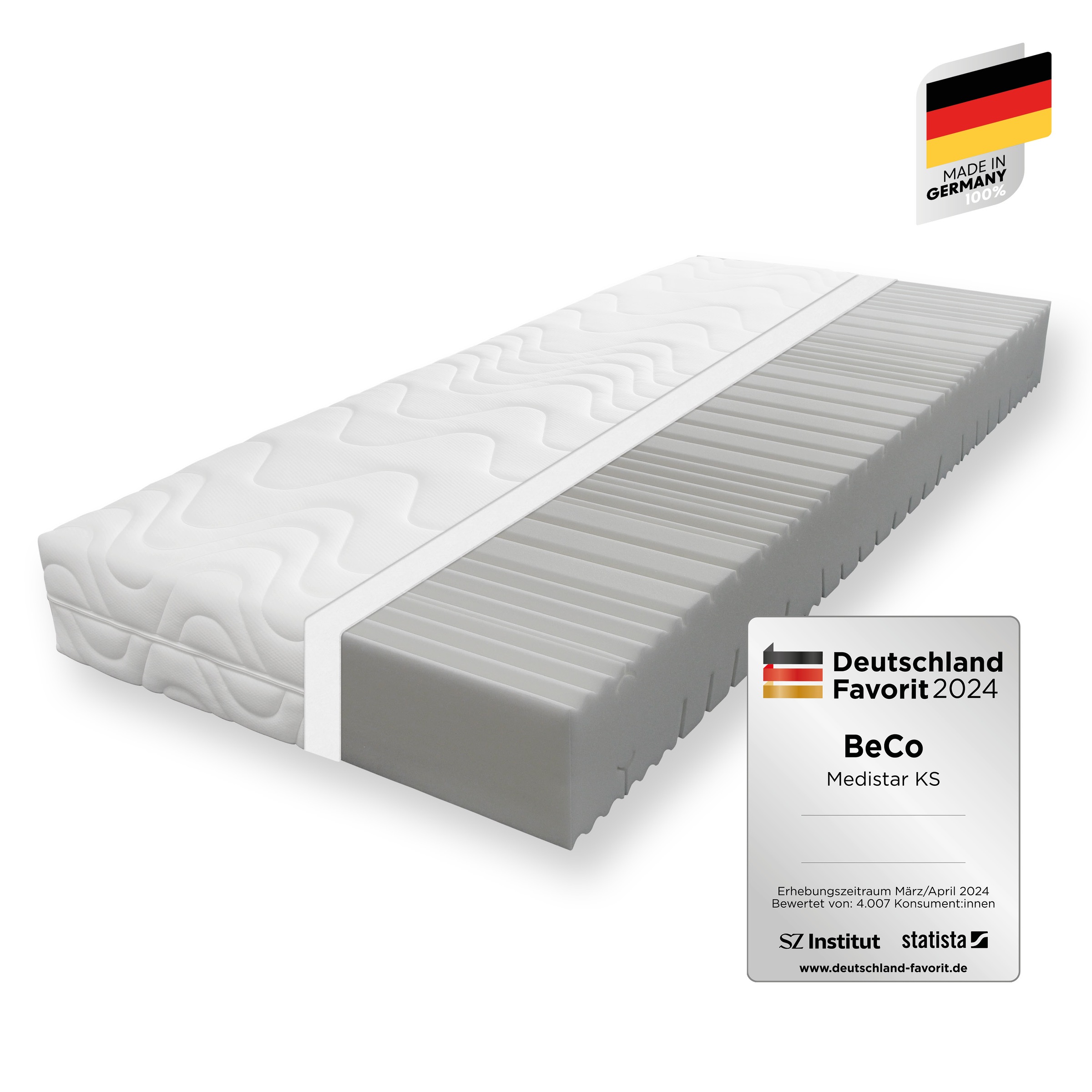 Beco Komfortschaummatratze »Medistar KS, Matratze...
