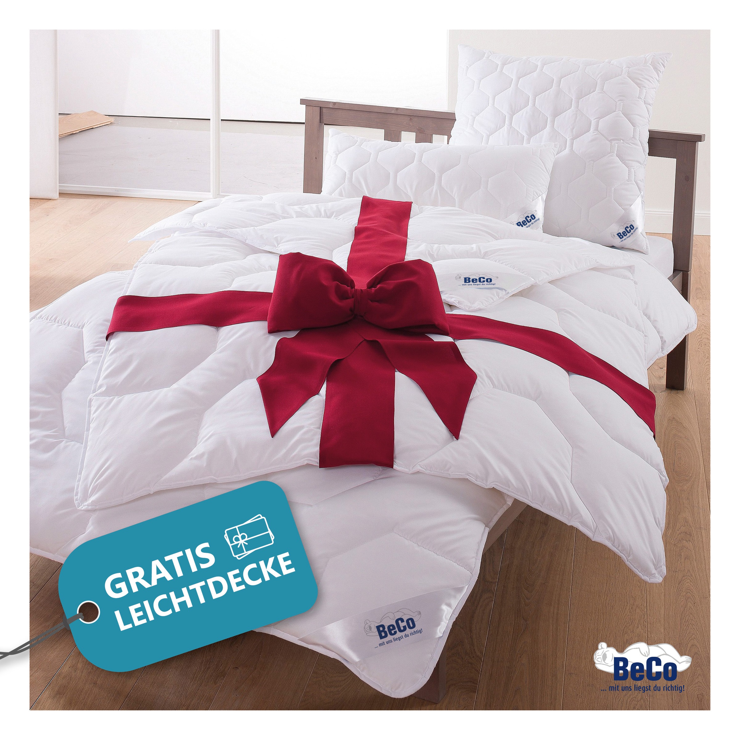 Beco Microfaserbettdecke »2 für 1, Bettdecken für Sommer...
