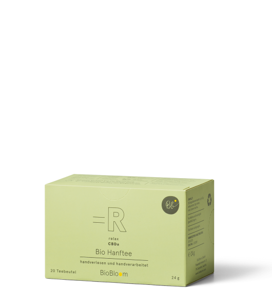 Bio Hanftee Teebox - relax