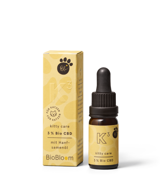 3% Bio CBD Öl für Katzen - kitty care