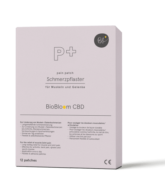 Schmerzpflaster mit CBD – pain patch