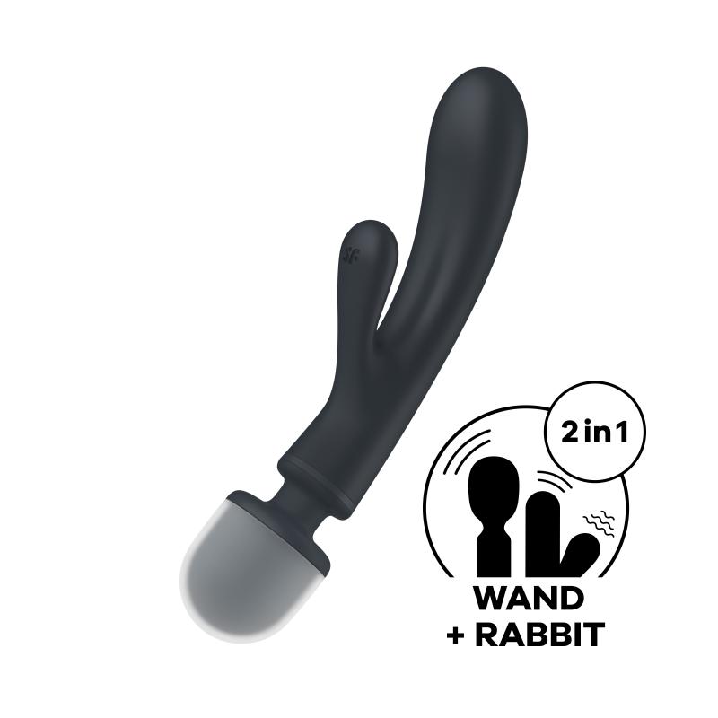Satisfyer »Triple Lover« Rabbit & Wand-Vibrator