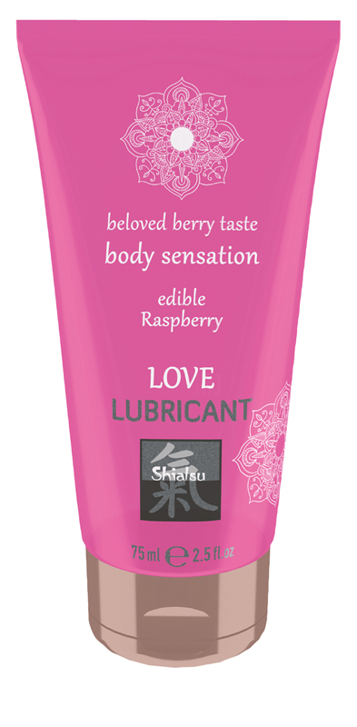 Shiatsu »Raspberry Love« Gleitgel mit Geschmack 75ml