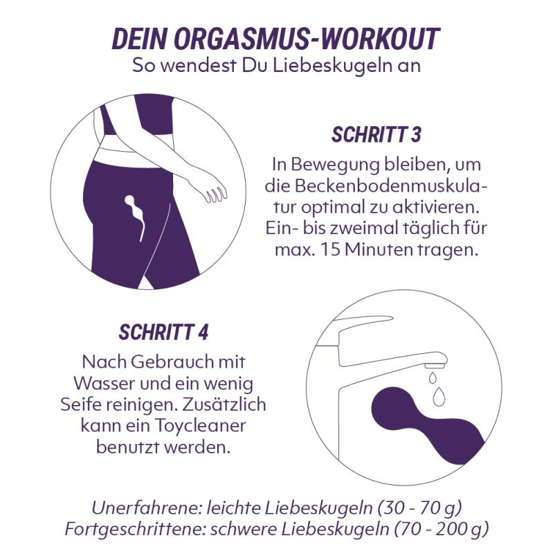 La Gemmes »Amethyst« Yoni-Ei Set