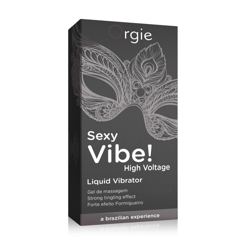 Orgie - Sexy Vibe! High Voltage Liquid Vibrator - 15 ml