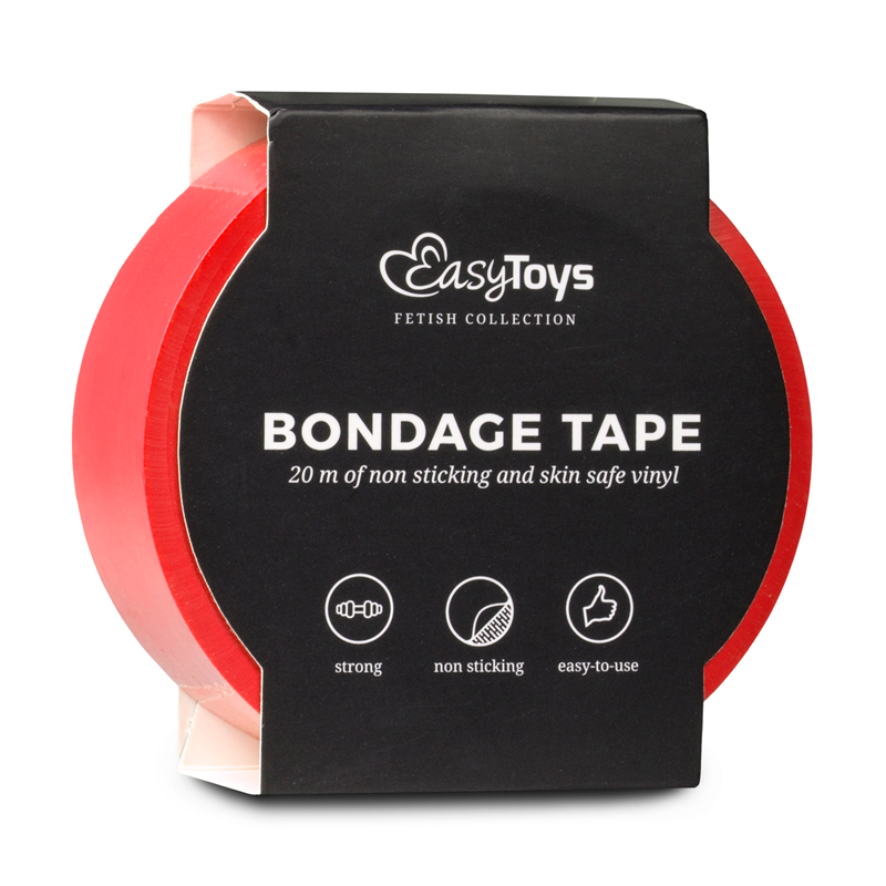Easytoys Fetish - Rotes Bondage Tape - 20m