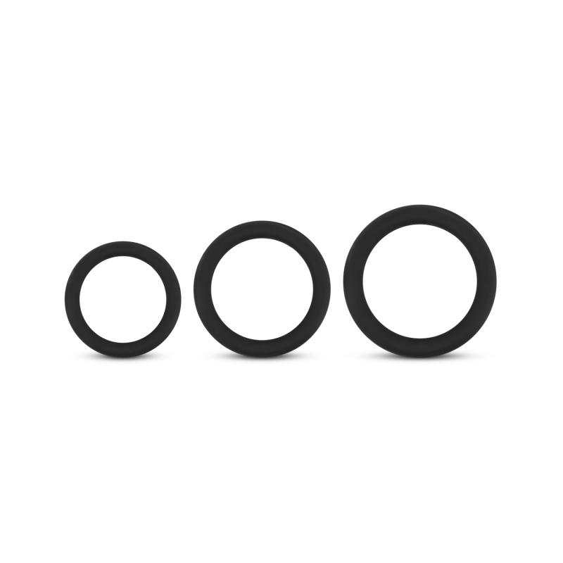 EasyToys »Triple« Silikon-Penisring Set 3-teilig