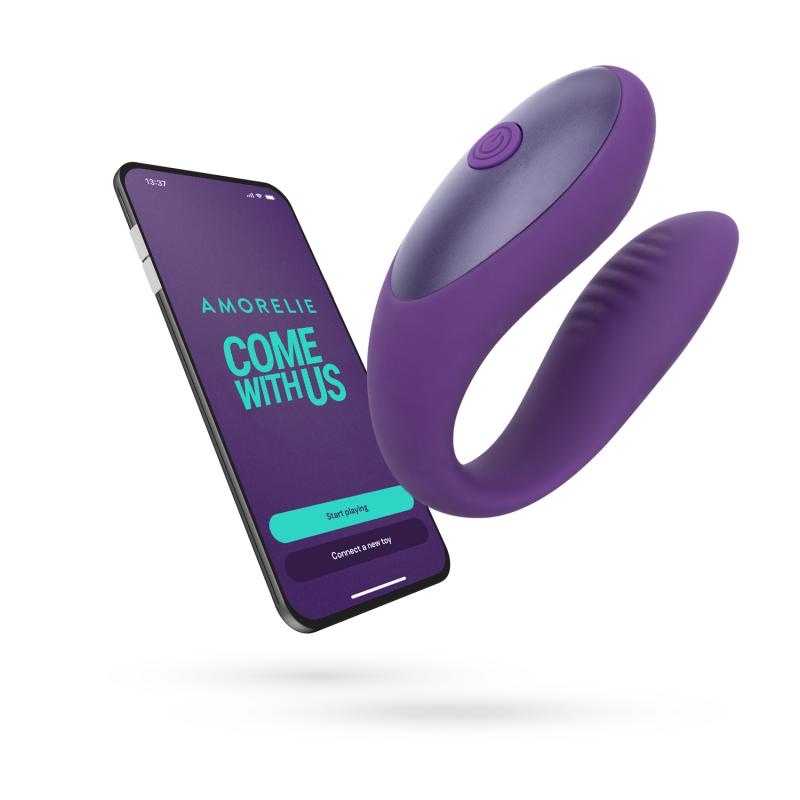 AMORELIE Joy »Salsa« App-gesteuerter Paarvibrator