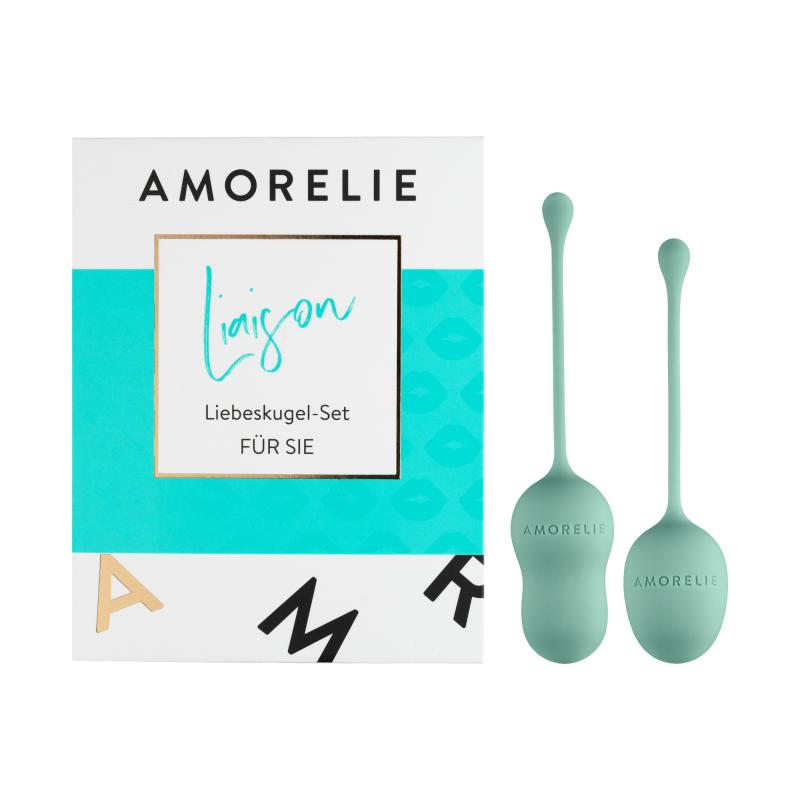 AMORELIE »Liaison 2.0« Mint Liebeskugel-Set