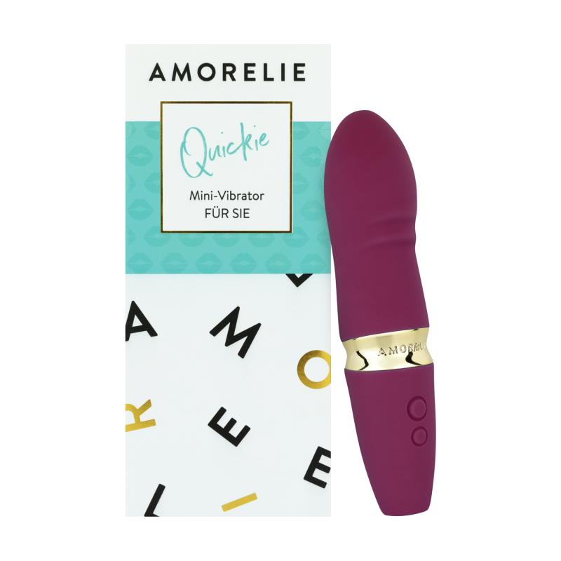 AMORELIE »Quickie 2.0« Mini-Vibrator