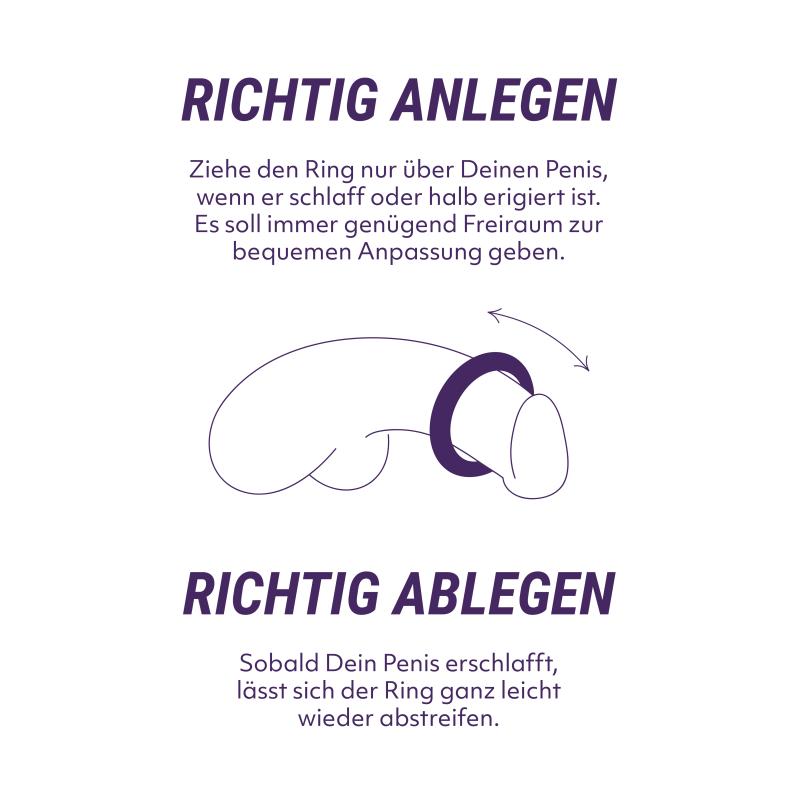 AMORELIE »Threesome« Penisring-Set