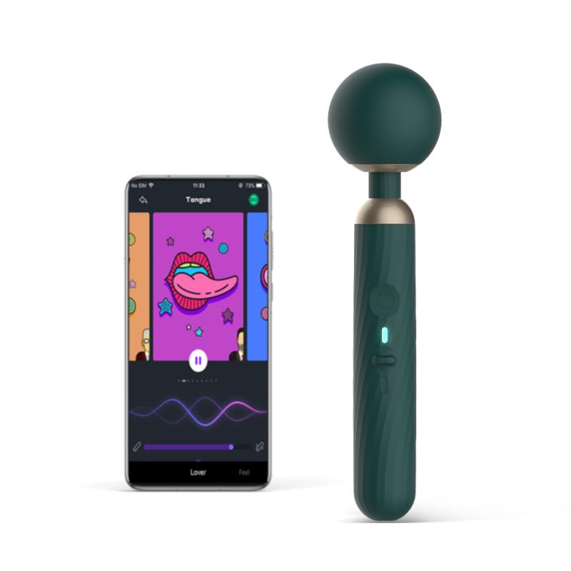 Grün Magic Motion »Zenith Smart« Wand Massager mit App