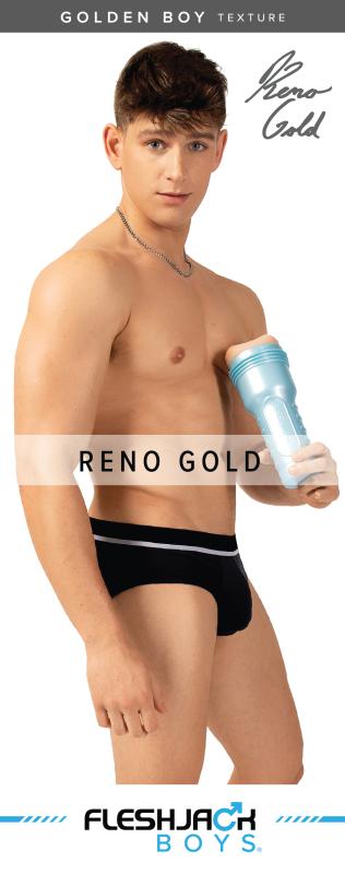 Fleshjack Boys »Reno Gold Golden Boy« Masturbator