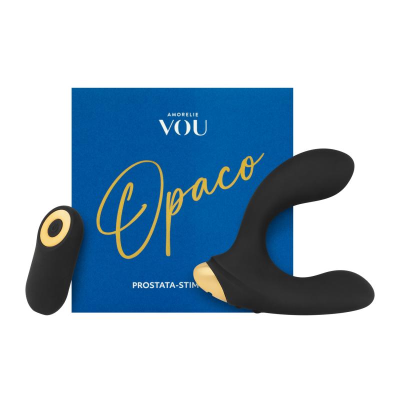 AMORELIE VOU »Opaco 2.0« Prostata-Vibrator mit Fernbedienung