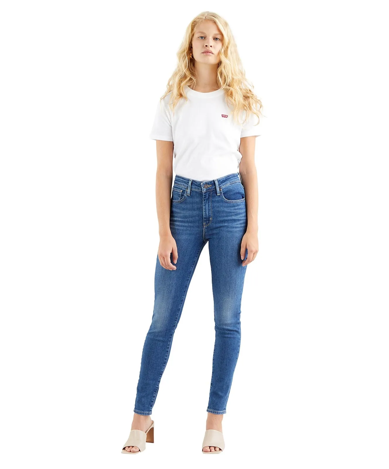 Levis High Waisted Jeans 721 High Rise Skinny in Good Afternoon