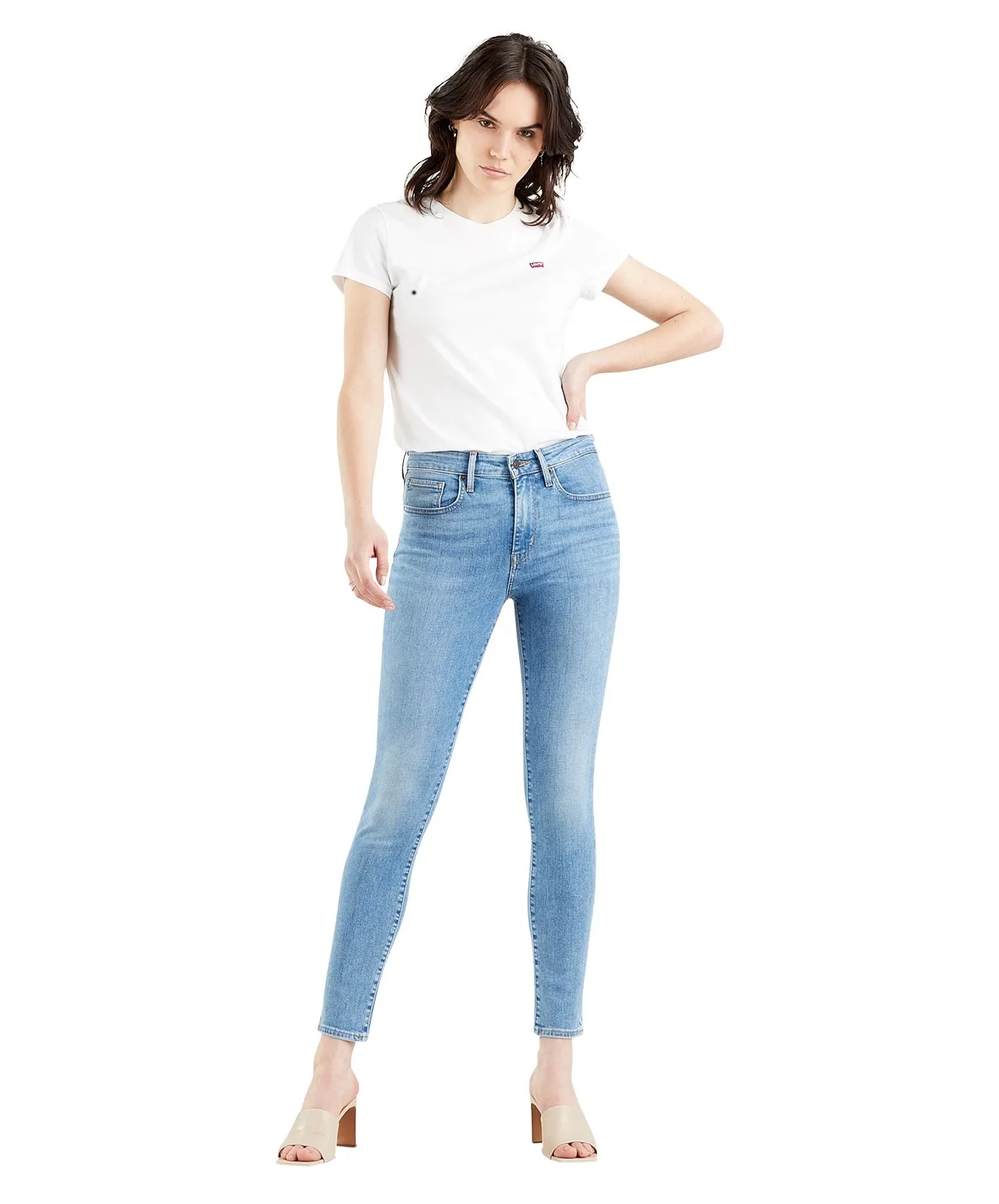 Levis High Waisted Jeans 721 High Rise Skinny in Dont Be Extra