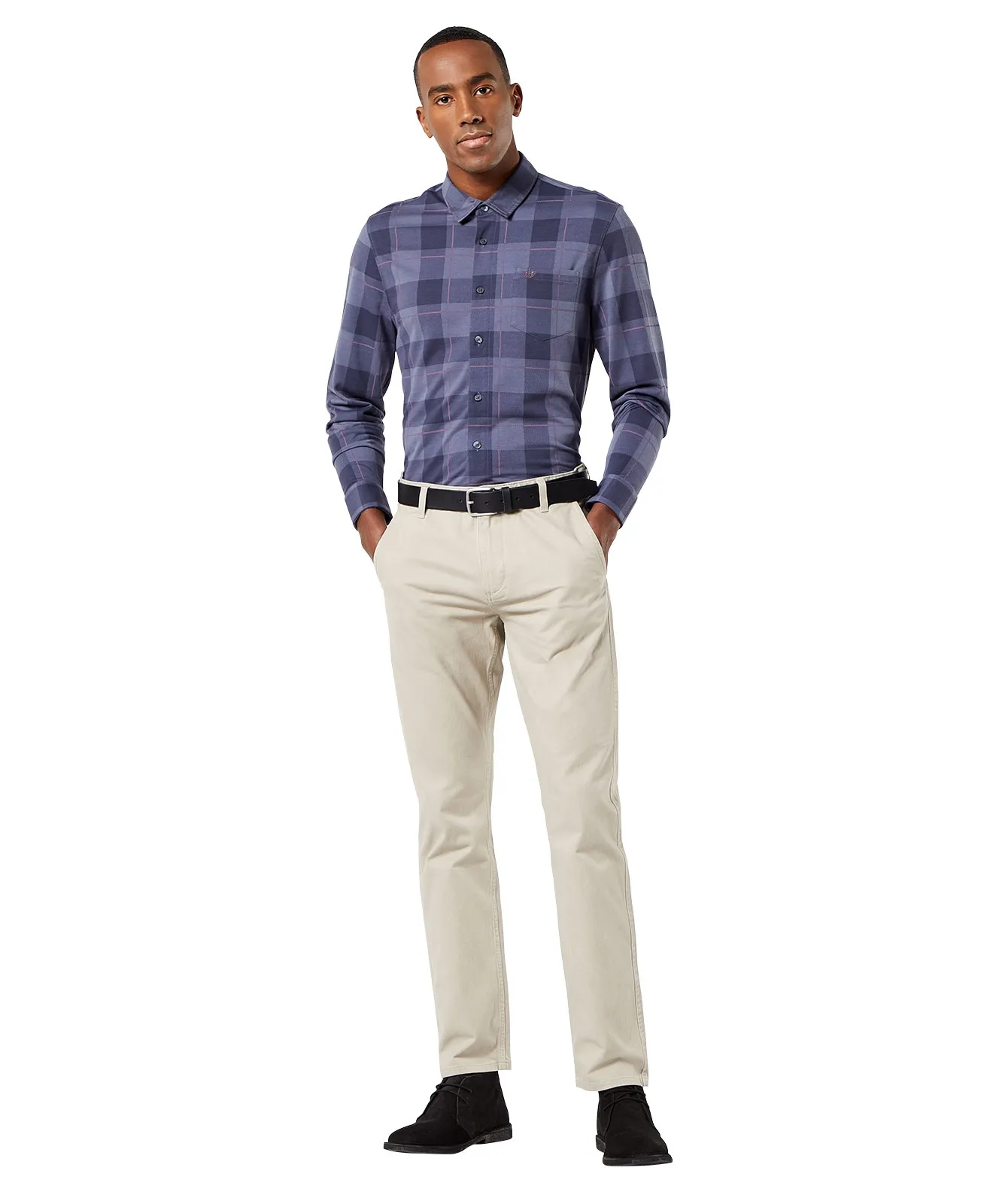 Dockers Stoffhose Alpha Khaki in Safarie Beige