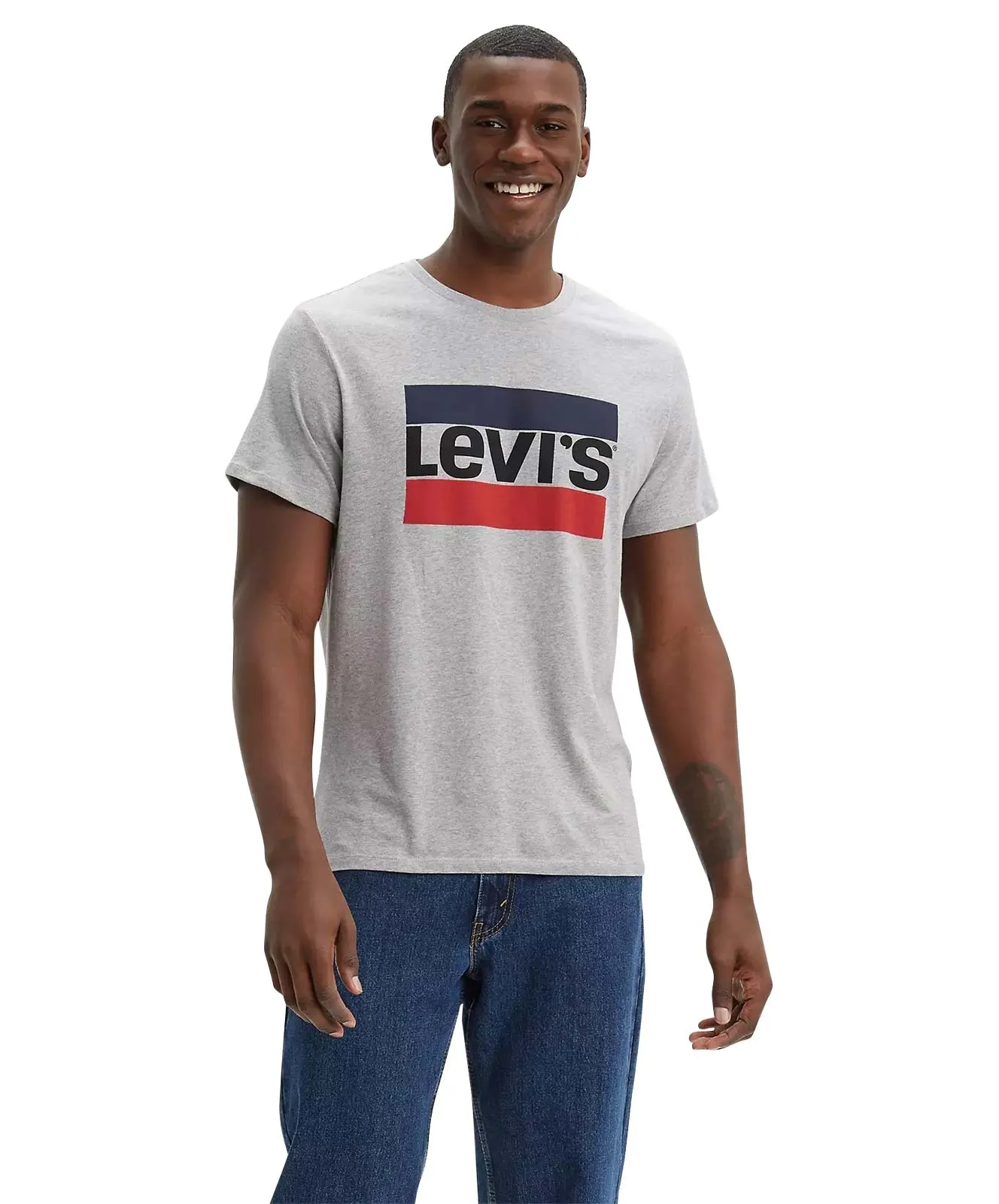 Levis Logoshirt Sportswear Logo Tee in Grey Heather