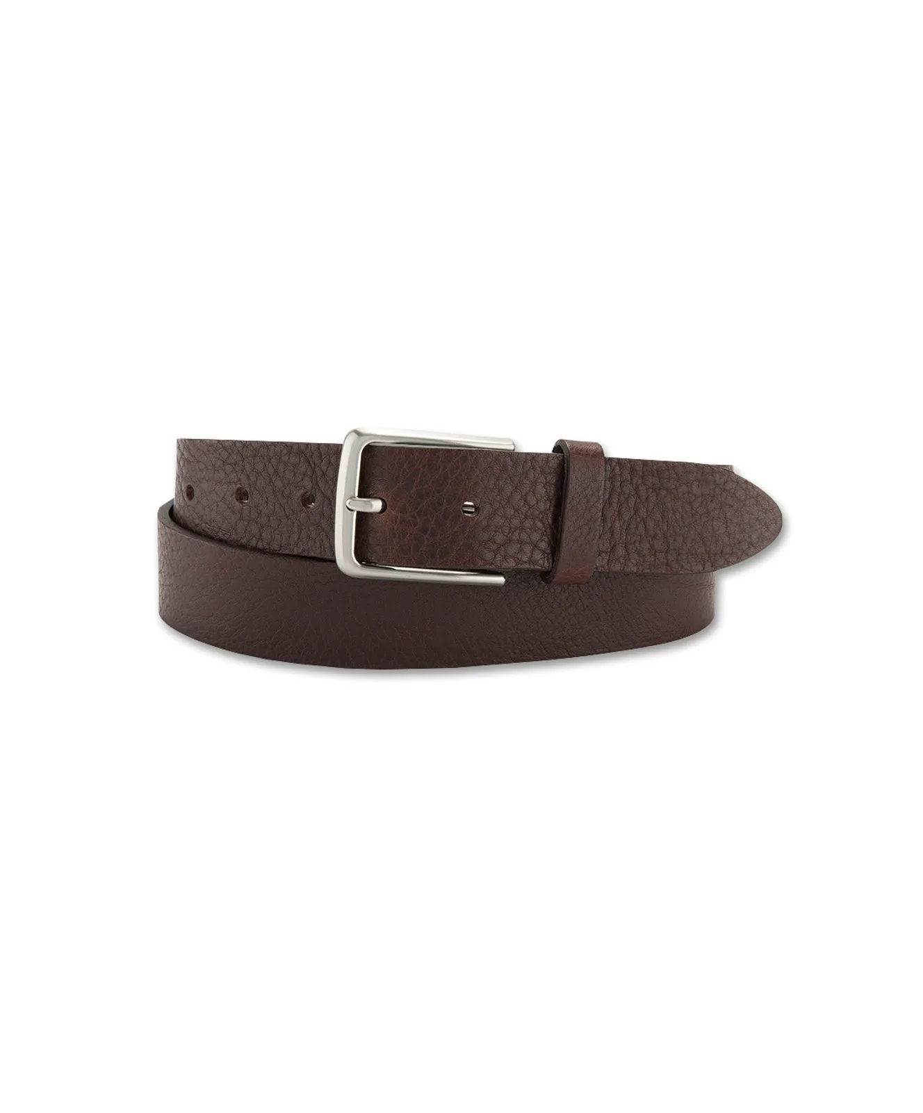 Bernd Götz Ledergürtel 3,5cm Walkleder Gürtel in Dunkelbraun