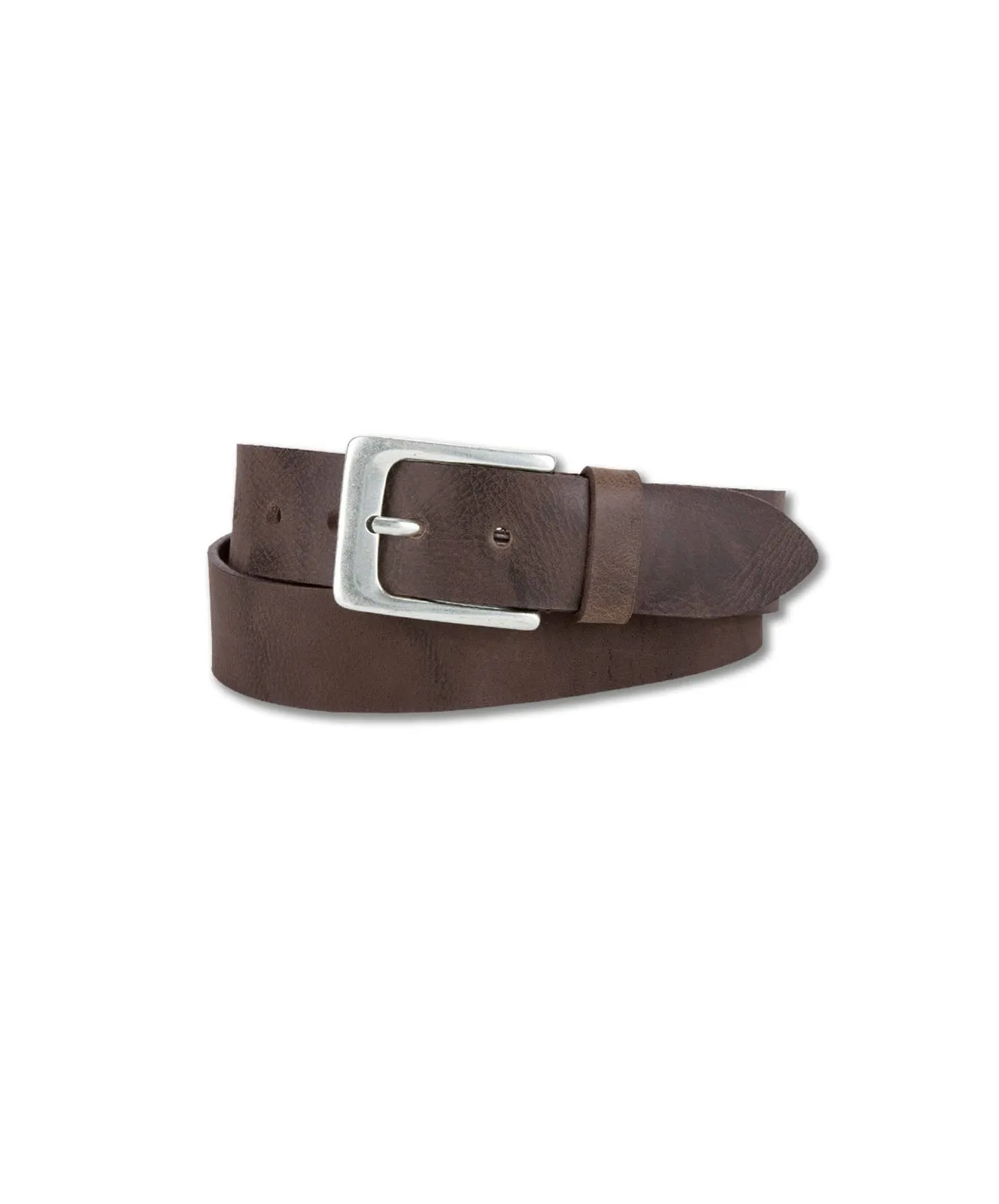 Bernd Götz Ledergürtel 4cm Büffelleder Gürtel in Dunkelbraun