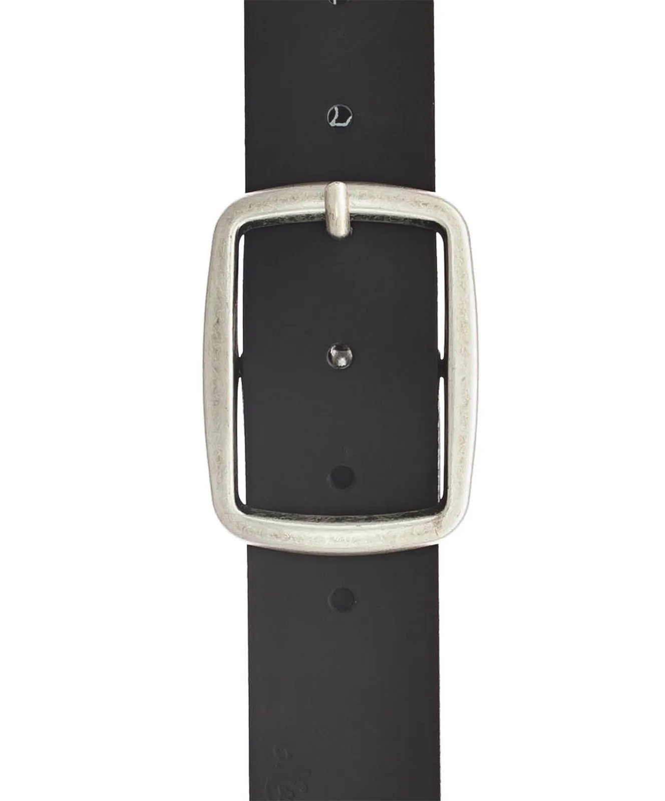 Mustang Ledergürtel 4cm Ledergürtel Mit Schließe in Black